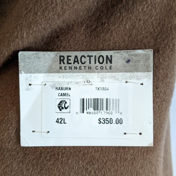 Kenneth Cole Reaction Wool Coat - Picture 4 of 4
